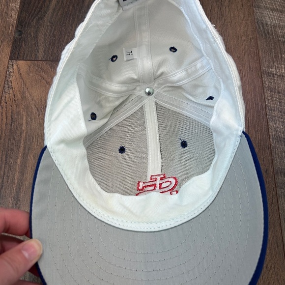 Baseball Cap 7 1/4 Red White And Blue - Picture 2 of 8